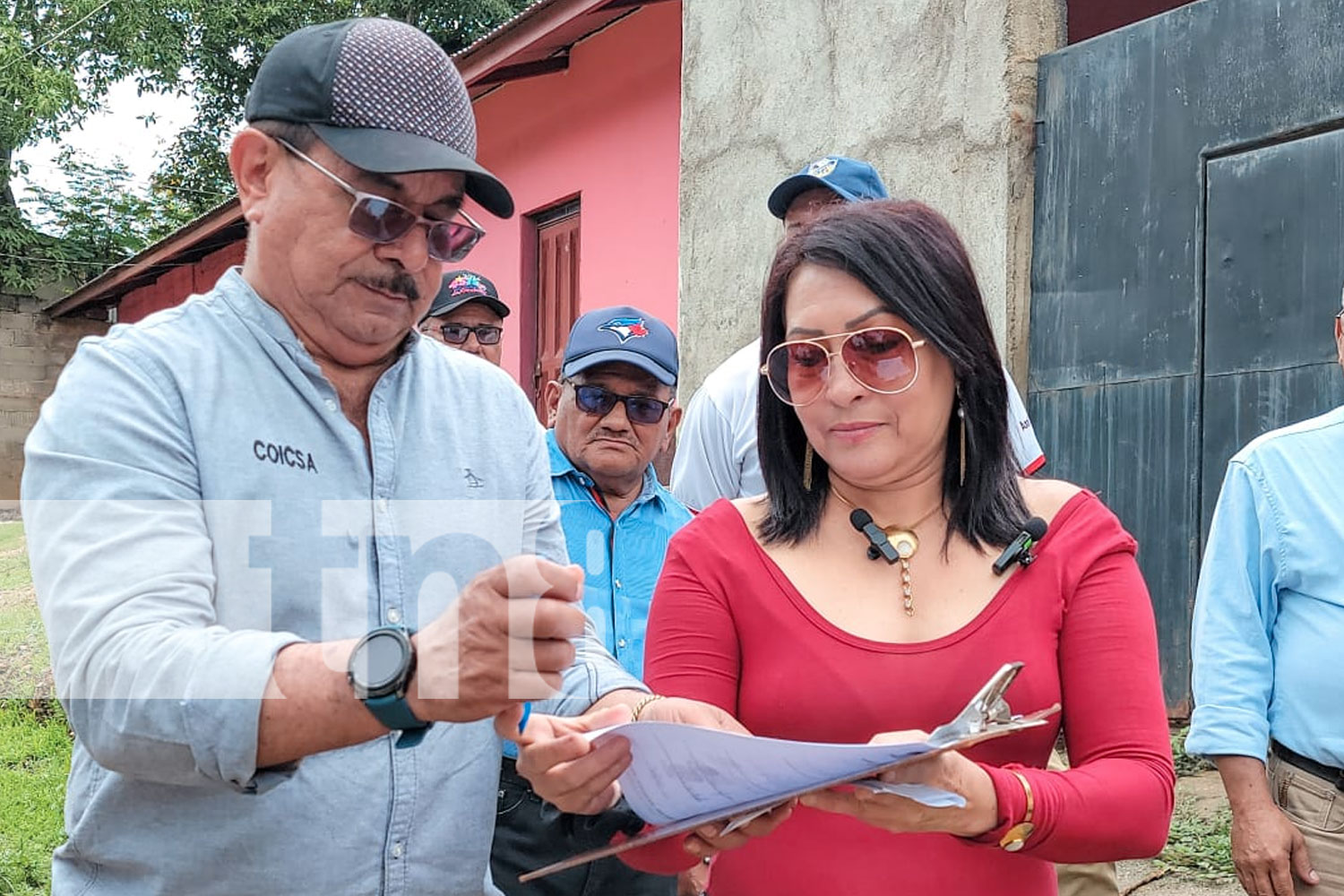 Alcaldía de Ocotal y COICSA firman acta para adoquinado de calles
