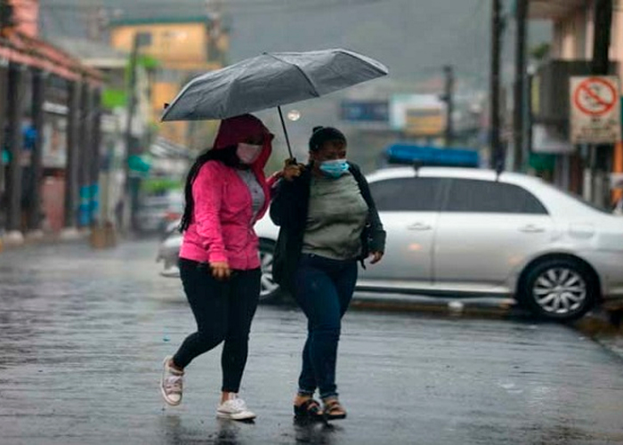 Foto: Inundaciones en El Salvador /cortesía 
