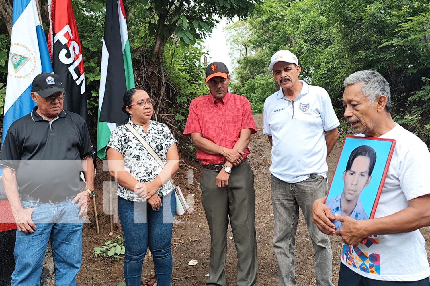 Foto: Inauguran monumento a Luis Salvador Jiménez Sandoval en Nandaime/TN8