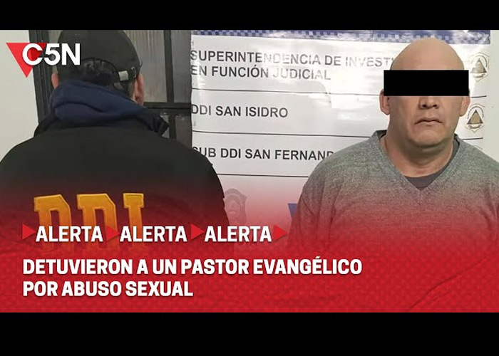 Foto: Pastor evangélico de Argentina resultó ser un violador /Cortesía