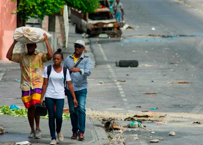 Foto: Violencia en Haití /cortesía 