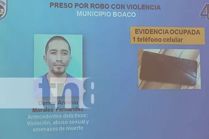 Foto: Capturan al presunto autor de homicidio en Camoapa después de siete años de fuga/TN8