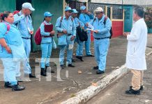Foto: Brigadas de salud continúan en su labor de combatir enfermedades en Managua/TN8