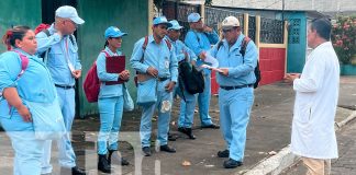 Foto: Brigadas de salud continúan en su labor de combatir enfermedades en Managua/TN8