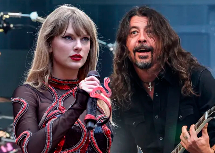 Foto: Dave Grohl hace comentarios irónicos sobre Taylor Swift en su actuación/ Cortesía