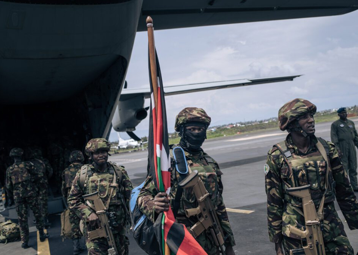 Foto. Kenia despliega soldados /cortesía 