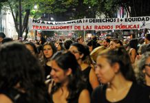 Foto: Protestas en Uruguay /cortesía