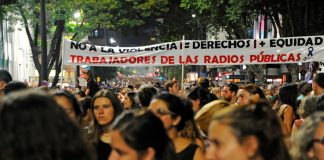 Foto: Protestas en Uruguay /cortesía