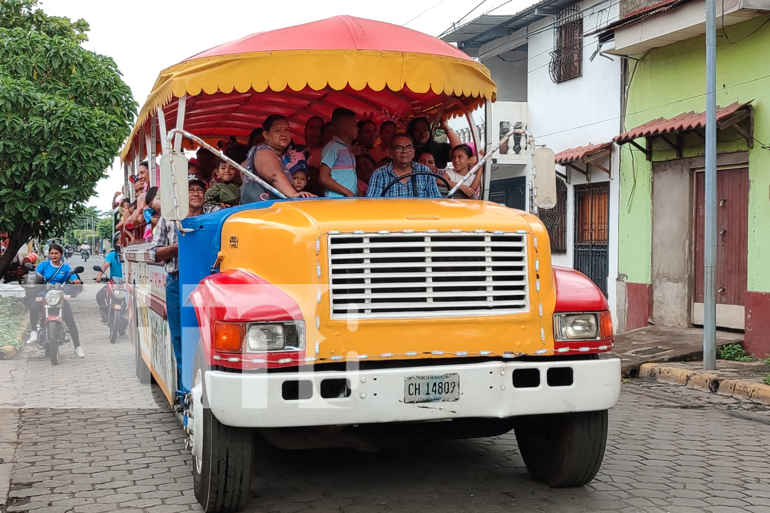 Foto: Niños y niñas de Chinandega disfrutan la semana del niño con alegre carnaval/TN8