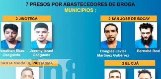 Foto: Desarticulada red de drogas en Jinotega: 7 Detenidos por distribución de estupefacientes/TN8