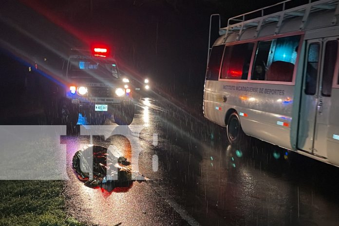 Foto: Anciano muerto tras ser atropellado por una camioneta en Juigalpa / TN8