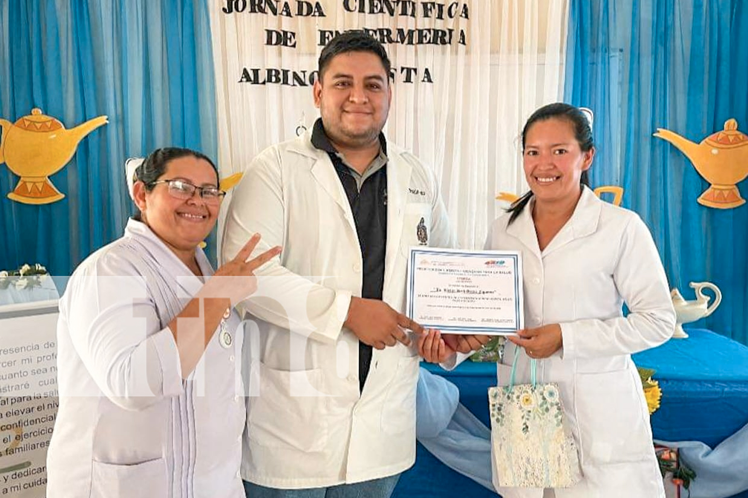 Foto: Enfermeros y enfermeras de Nueva Segovia celebran jornada de investigación científica/TN8