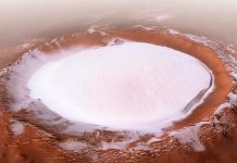 Foto: Hielo en Marte /cortesía