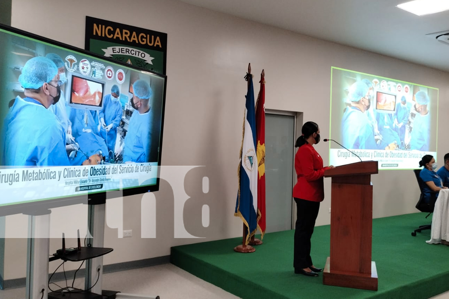 Foto: Hospital Militar de Managua inaugura servicios de cirugía bariátrica y metabólica/TN8