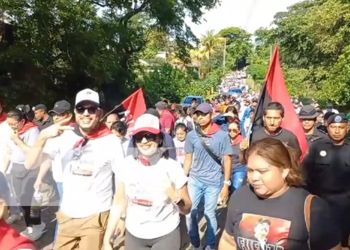 Foto: Carazo conmemora el 45 aniversario del repliegue táctico /TN8