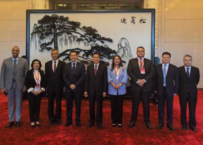 Foto: Asamblea Nacional de Nicaragua se reúne con líder parlamentario chino en seminario internacional / Cortesía