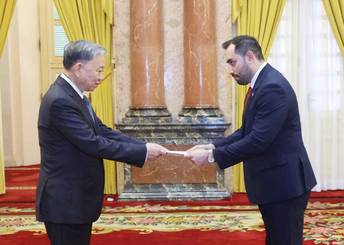 Foto: Presidente de Vietnam recibe Cartas Credenciales del Embajador de Nicaragua /Cortesía