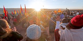 Foto: Bolivia festeja el año nuevo /cortesía