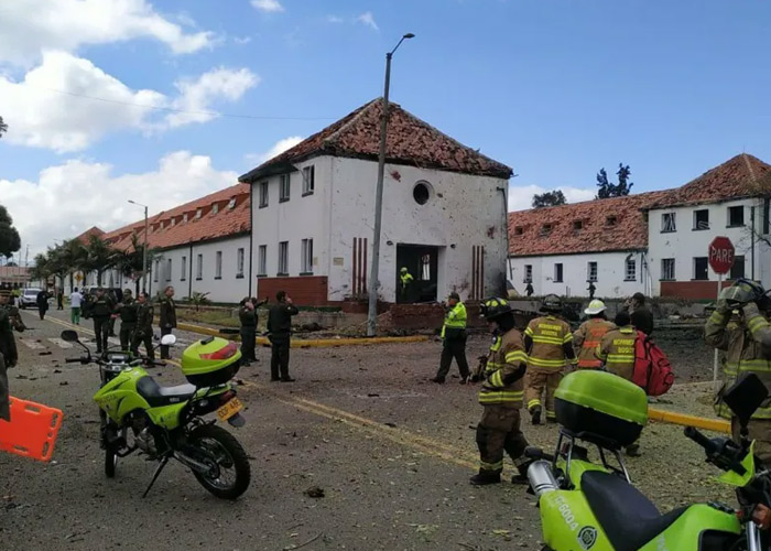 Foto: Tres muertos deja explosión de cochebomba en Colombia /Cortesía