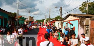 Foto: Diana y caminatas marcan el inicio del 45 aniversario de Diriamba/ TN8