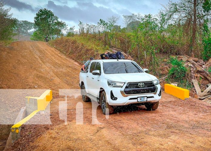 Foto; Entregan caja puente en comunidad de Rosquilete entre Siuna y Bonanza/ Cortesía