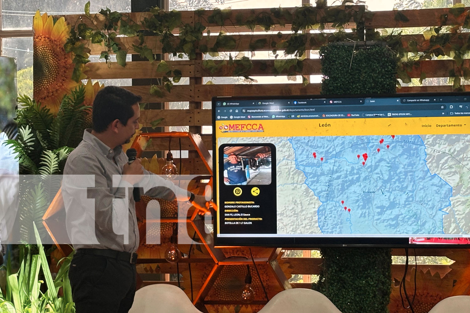 Foto: MEFCCA presenta actualización del mapa interactivo de producción apícola/ TN8