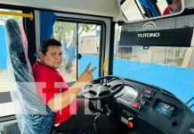Foto: Llega a Nicaragua la cuarta flota de buses chinos para modernizar el transporte urbano/TN8