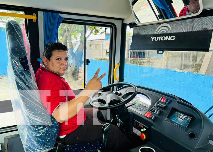 Foto: Llega a Nicaragua la cuarta flota de buses chinos para modernizar el transporte urbano/TN8