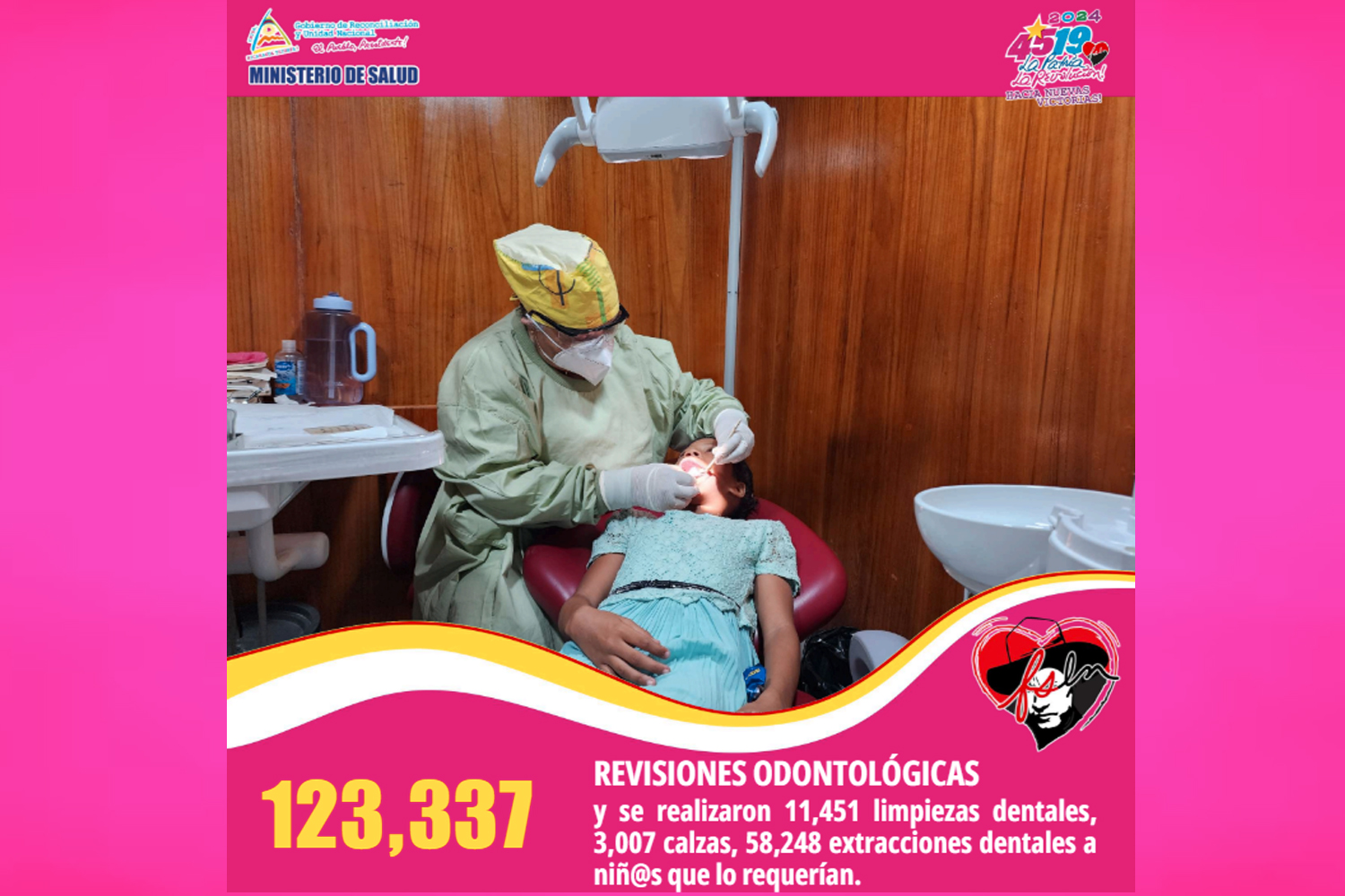 Foto:Más de 679 mil atenciones en Salud con el Plan Nacional “Escuelas Saludables”/Cortesía