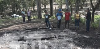 Foto: Familia pierde todo por voraz incendio en Matiguás / TN8