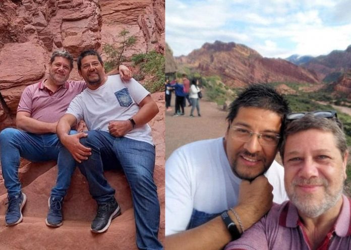 Foto: Hombre deja a su esposa para darle amor a su compadre /Cortesía