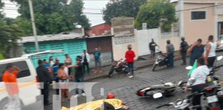 Foto; Cámaras de seguridad capturan impactante accidente en el distrito dos de Managua/ TN8