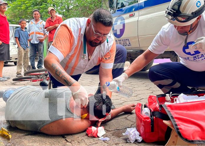 Foto; Ciclista Perece tras ser impactado por un motociclista en Juigalpa/ TN8