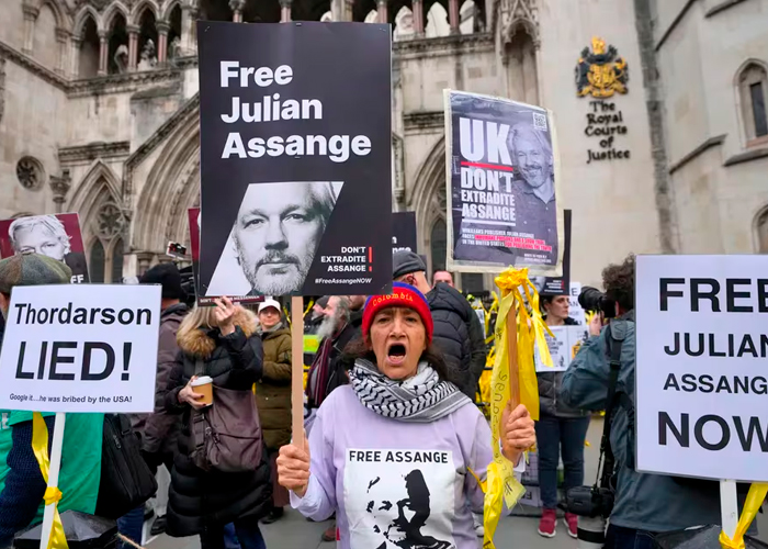 Foto: Reacciones globales a la liberación de Julian Assange/ Cortesía