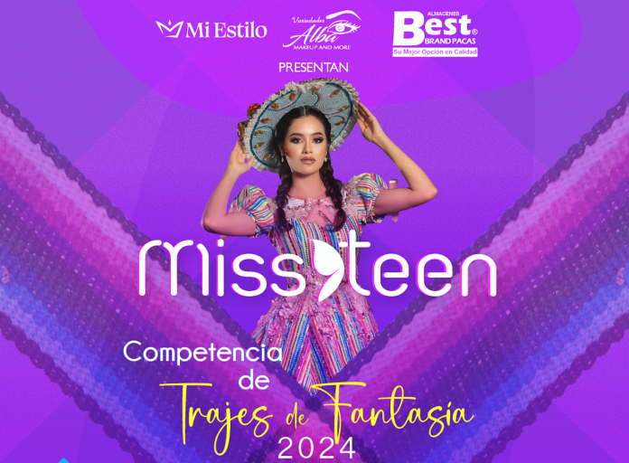 Foto: Promo Trajes de Fantasía Miss Teen Nicaragua 2024