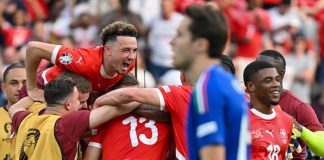 Suiza elimina de la euro a la campeona Italia