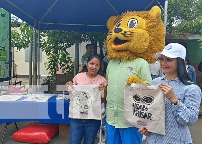 Campaña de educación ambiental sobre el reciclaje en Managua 