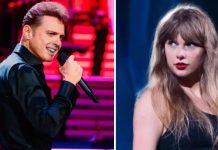 Foto: Luis Miguel publica foto con la cantante Taylor Swift y desata el furor / Cortesía