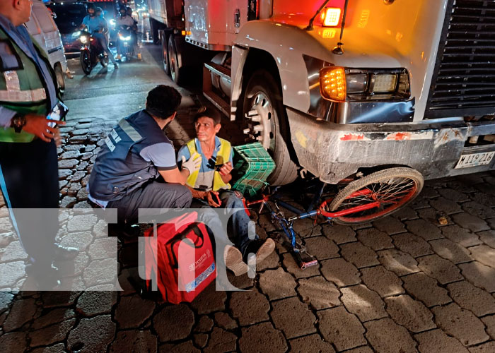 Foto: Accidente vial en sector de Las Colinas, Managua / TN8
