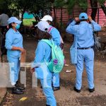 Foto: Jornada de abatización y fumigación en Managua / TN8