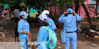 Foto: Jornada de abatización y fumigación en Managua / TN8