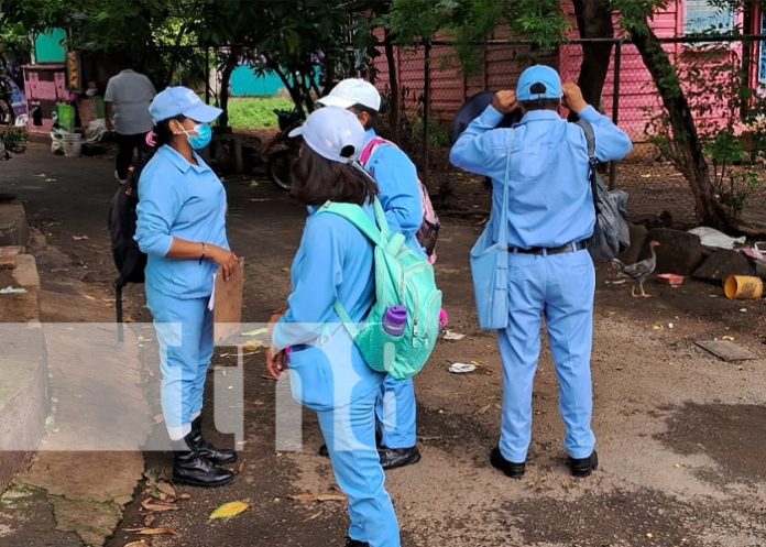 Foto: Jornada de abatización y fumigación en Managua / TN8