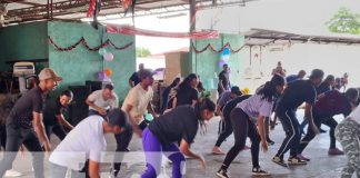 Foto: Zumbatón con bomberos de Nicaragua / TN8