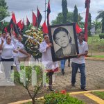 Foto: Homenaje a la heroica enfermera, Bertha Calderón / TN8