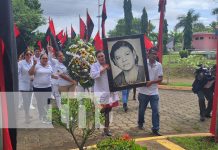 Foto: Homenaje a la heroica enfermera, Bertha Calderón / TN8