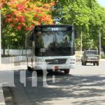 Foto: Transporte público de Managua / TN8