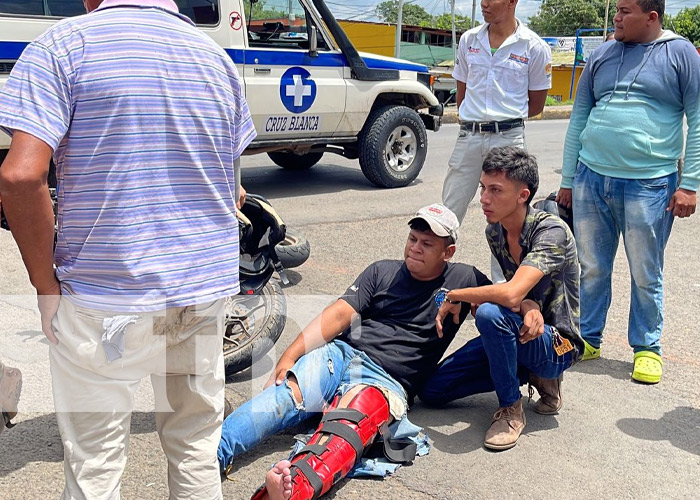 Foto: Accidente de tránsito en Juigalpa, Chontales / TN8