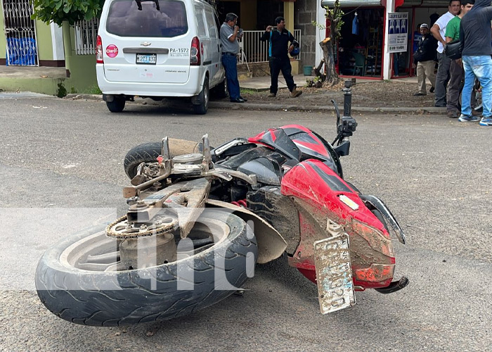 Foto: Accidente de tránsito en Juigalpa, Chontales / TN8