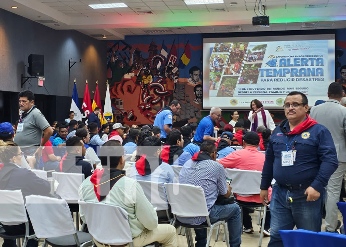 Foto: Congreso de SINAPRED en Nicaragua / TN8