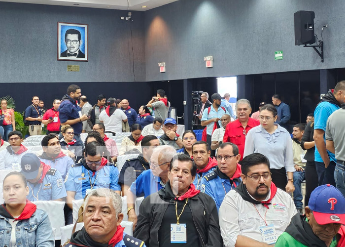 Foto: Congreso de SINAPRED en Nicaragua / TN8